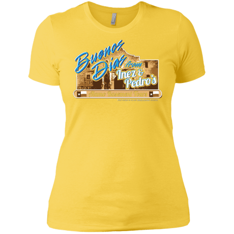 T-Shirts Vibrant Yellow / X-Small Alamo Basement Women's Premium T-Shirt