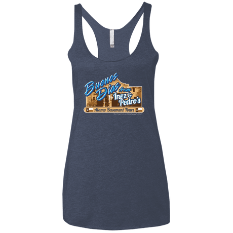 T-Shirts Vintage Navy / X-Small Alamo Basement Women's Triblend Racerback Tank