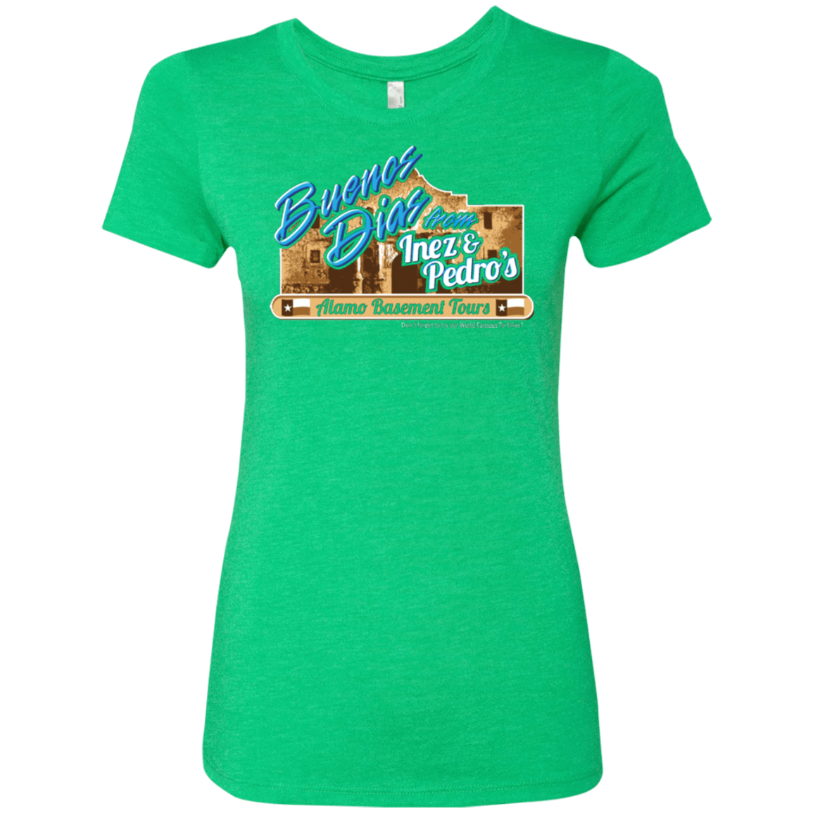 T-Shirts Envy / Small Alamo Basement Women's Triblend T-Shirt