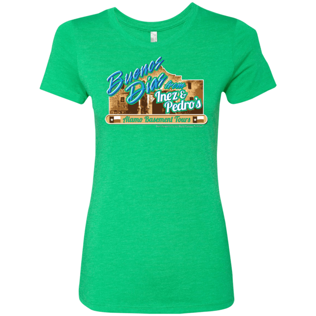 T-Shirts Envy / Small Alamo Basement Women's Triblend T-Shirt