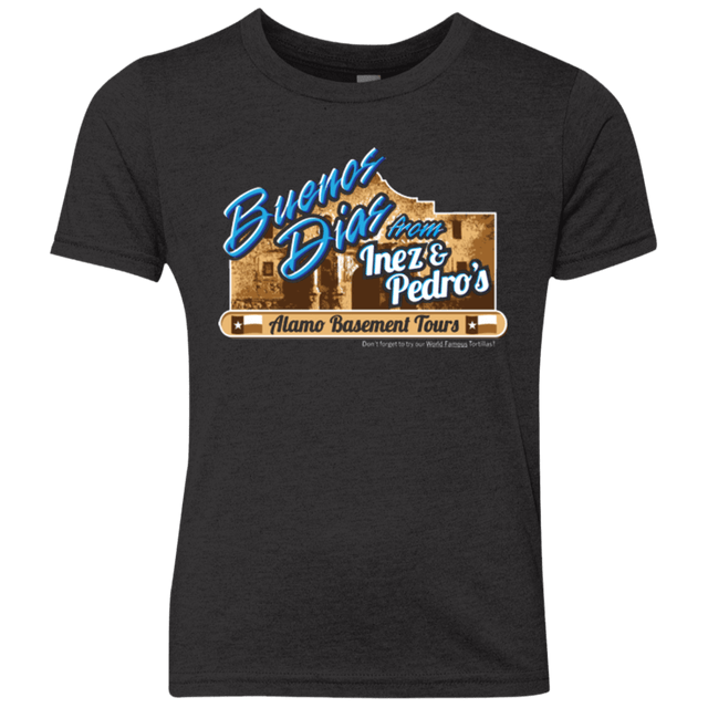 T-Shirts Vintage Black / YXS Alamo Basement Youth Triblend T-Shirt