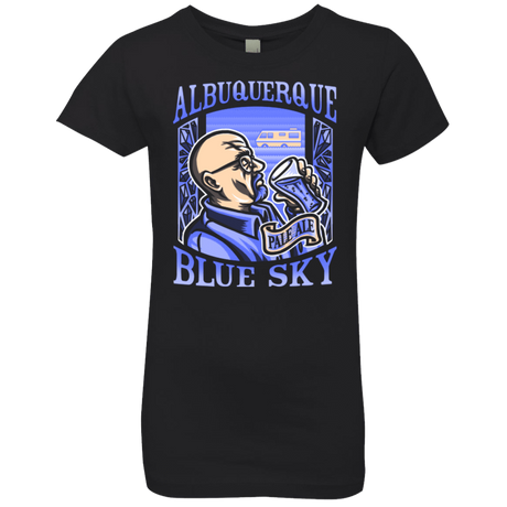 T-Shirts Black / YXS Albuquerque Blue Sky Girls Premium T-Shirt