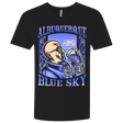 T-Shirts Black / X-Small Albuquerque Blue Sky Men's Premium V-Neck