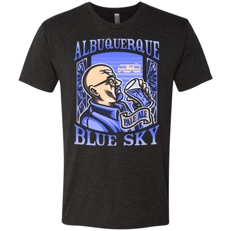 T-Shirts Vintage Black / Small Albuquerque Blue Sky Men's Triblend T-Shirt
