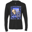 T-Shirts Vintage Black / X-Small Albuquerque Blue Sky Triblend Long Sleeve Hoodie Tee
