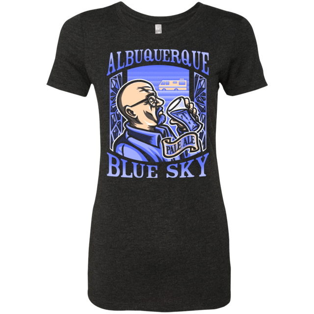 T-Shirts Vintage Black / Small Albuquerque Blue Sky Women's Triblend T-Shirt