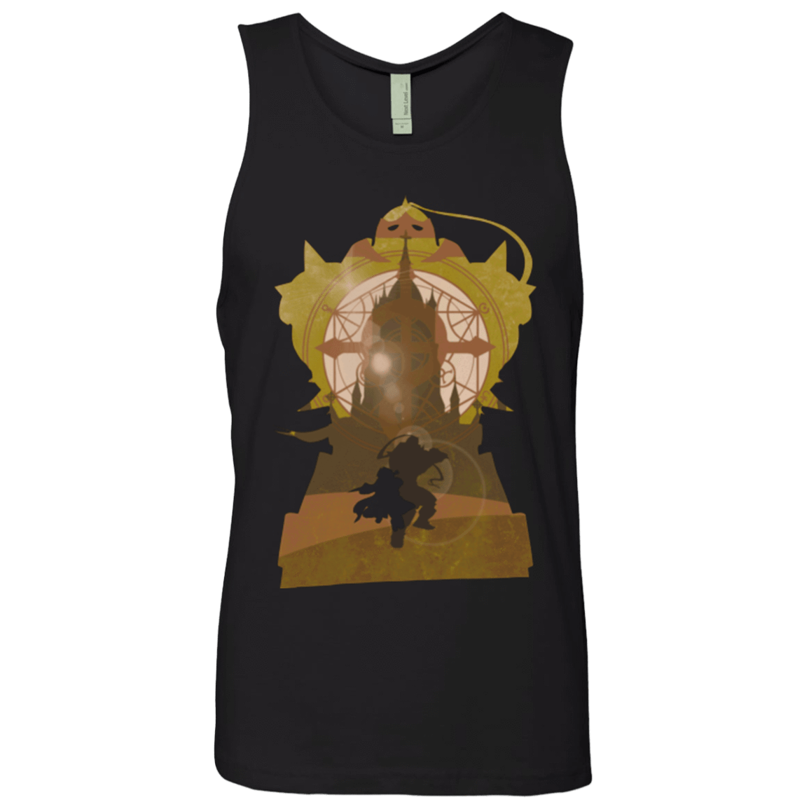 T-Shirts Black / Small Alchemy Fate Men's Premium Tank Top