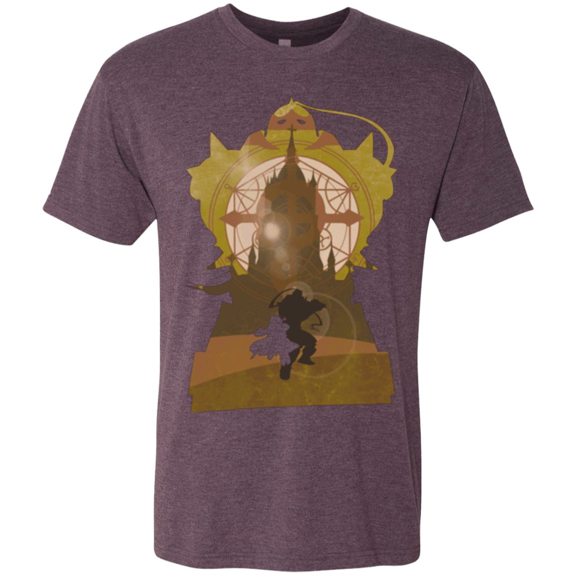 T-Shirts Vintage Purple / Small Alchemy Fate Men's Triblend T-Shirt