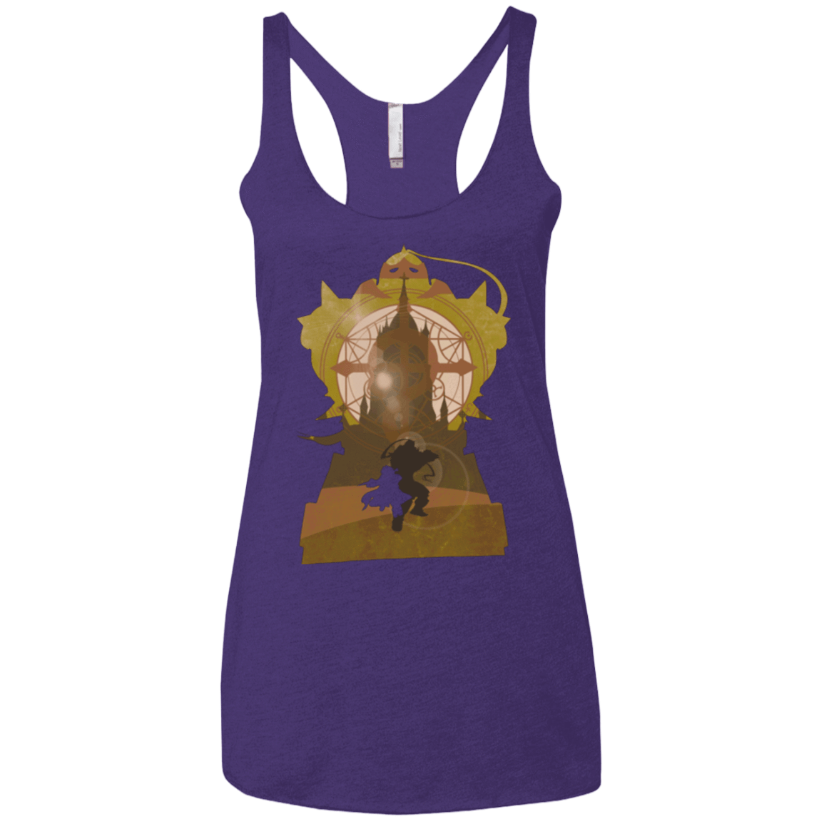 T-Shirts Purple / X-Small Alchemy Fate Women's Triblend Racerback Tank