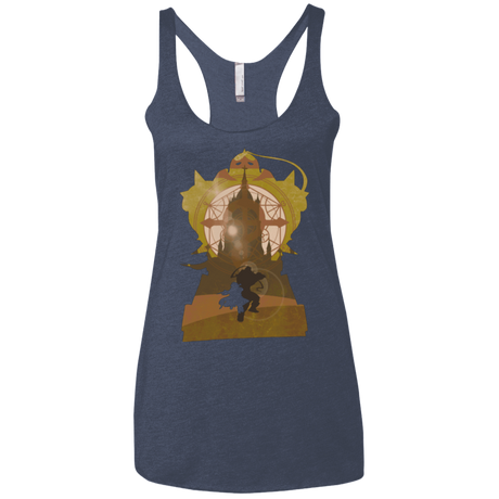 T-Shirts Vintage Navy / X-Small Alchemy Fate Women's Triblend Racerback Tank