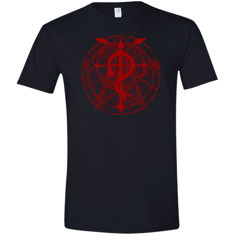T-Shirts Black / X-Small Alchemy Men's Semi-Fitted Softstyle