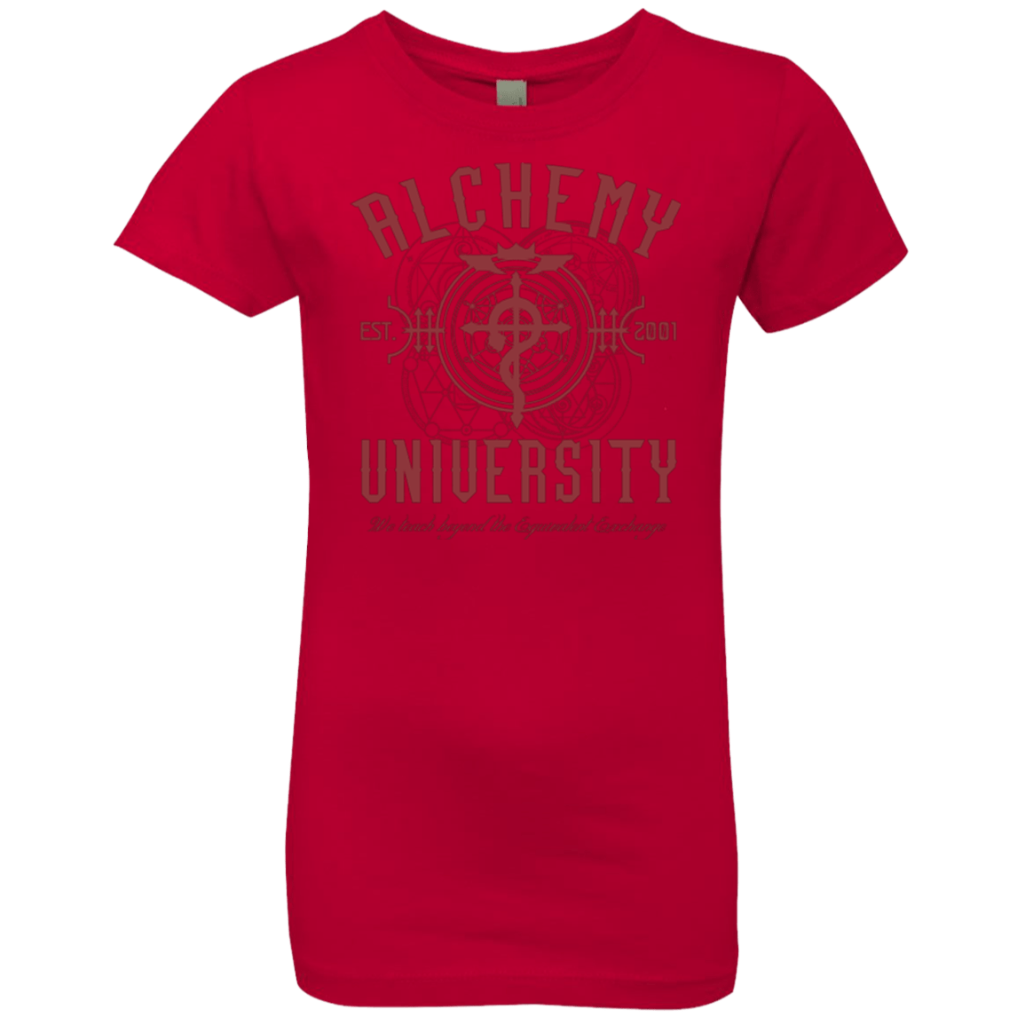 T-Shirts Red / YXS Alchemy University Girls Premium T-Shirt