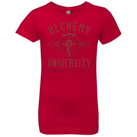 T-Shirts Red / YXS Alchemy University Girls Premium T-Shirt