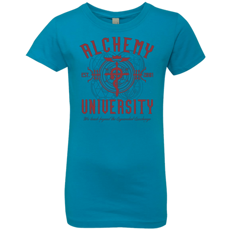 T-Shirts Turquoise / YXS Alchemy University Girls Premium T-Shirt