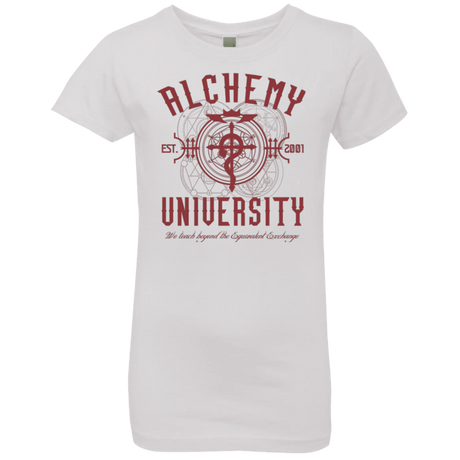 T-Shirts White / YXS Alchemy University Girls Premium T-Shirt