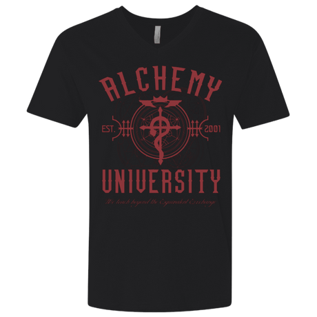 T-Shirts Black / X-Small Alchemy University Men's Premium V-Neck