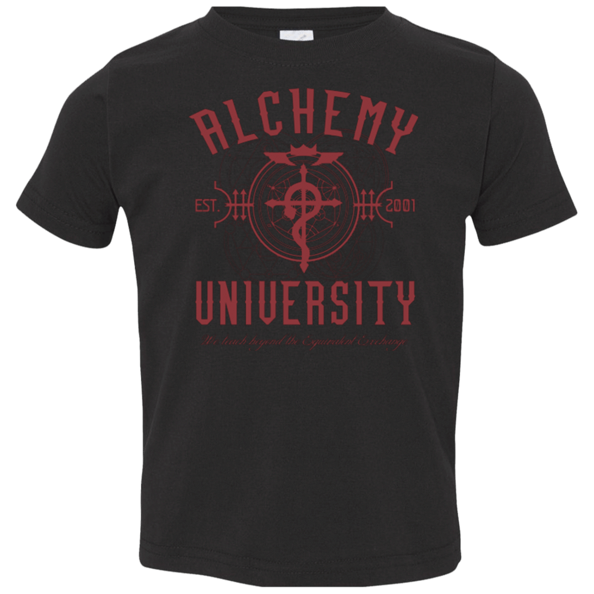 T-Shirts Black / 2T Alchemy University Toddler Premium T-Shirt