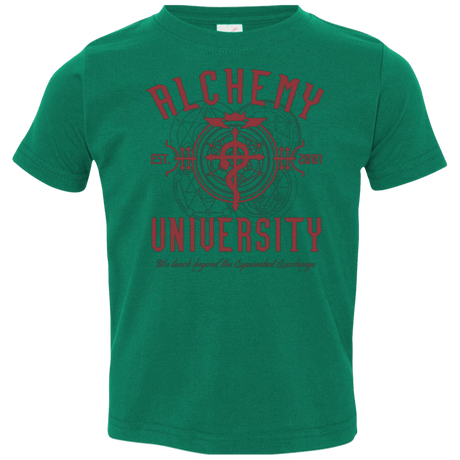 T-Shirts Kelly / 2T Alchemy University Toddler Premium T-Shirt