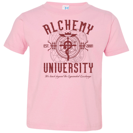 T-Shirts Pink / 2T Alchemy University Toddler Premium T-Shirt