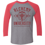 T-Shirts Premium Heather/ Vintage Red / X-Small Alchemy University Triblend 3/4 Sleeve