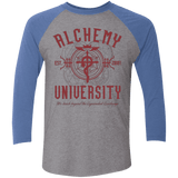 T-Shirts Premium Heather/ Vintage Royal / X-Small Alchemy University Triblend 3/4 Sleeve