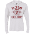 T-Shirts Heather White / X-Small Alchemy University Triblend Long Sleeve Hoodie Tee