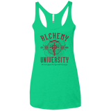 T-Shirts Envy / X-Small Alchemy University Women's Triblend Racerback Tank
