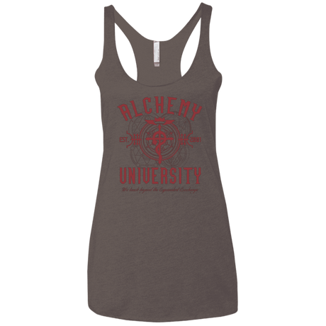 T-Shirts Macchiato / X-Small Alchemy University Women's Triblend Racerback Tank