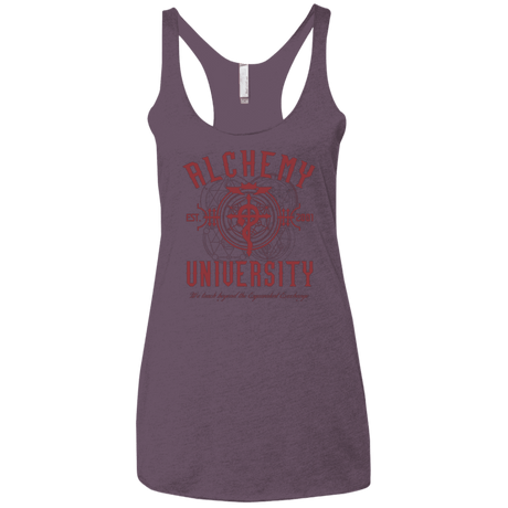 T-Shirts Vintage Purple / X-Small Alchemy University Women's Triblend Racerback Tank