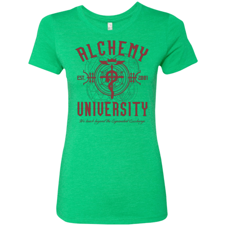 T-Shirts Envy / Small Alchemy University Women's Triblend T-Shirt
