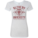 T-Shirts Heather White / Small Alchemy University Women's Triblend T-Shirt