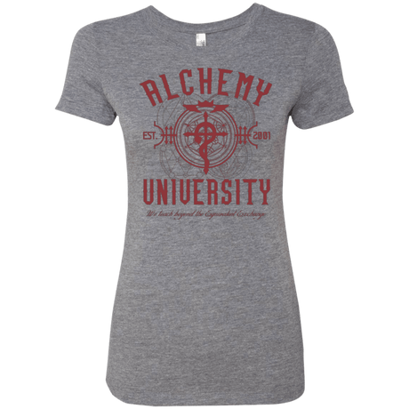 T-Shirts Premium Heather / Small Alchemy University Women's Triblend T-Shirt