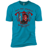T-Shirts Turquoise / X-Small Aldos Barber Shop Men's Premium T-Shirt