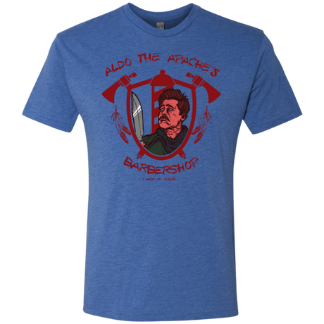 T-Shirts Vintage Royal / Small Aldos Barber Shop Men's Triblend T-Shirt