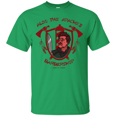 T-Shirts Irish Green / Small Aldos Barber Shop T-Shirt
