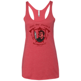 T-Shirts Vintage Red / X-Small Aldos Barber Shop Women's Triblend Racerback Tank