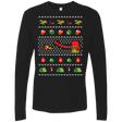 T-Shirts Black / Small Alex Kidd In Christmas World Men's Premium Long Sleeve
