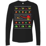 T-Shirts Black / Small Alex Kidd In Christmas World Men's Premium Long Sleeve