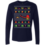 T-Shirts Midnight Navy / Small Alex Kidd In Christmas World Men's Premium Long Sleeve