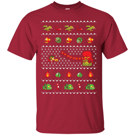 T-Shirts Cardinal / Small Alex Kidd In Christmas World T-Shirt