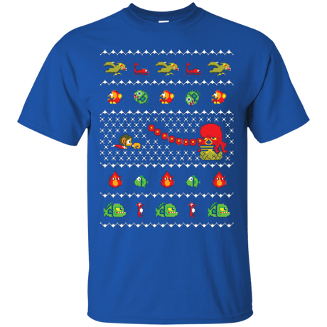 T-Shirts Royal / Small Alex Kidd In Christmas World T-Shirt