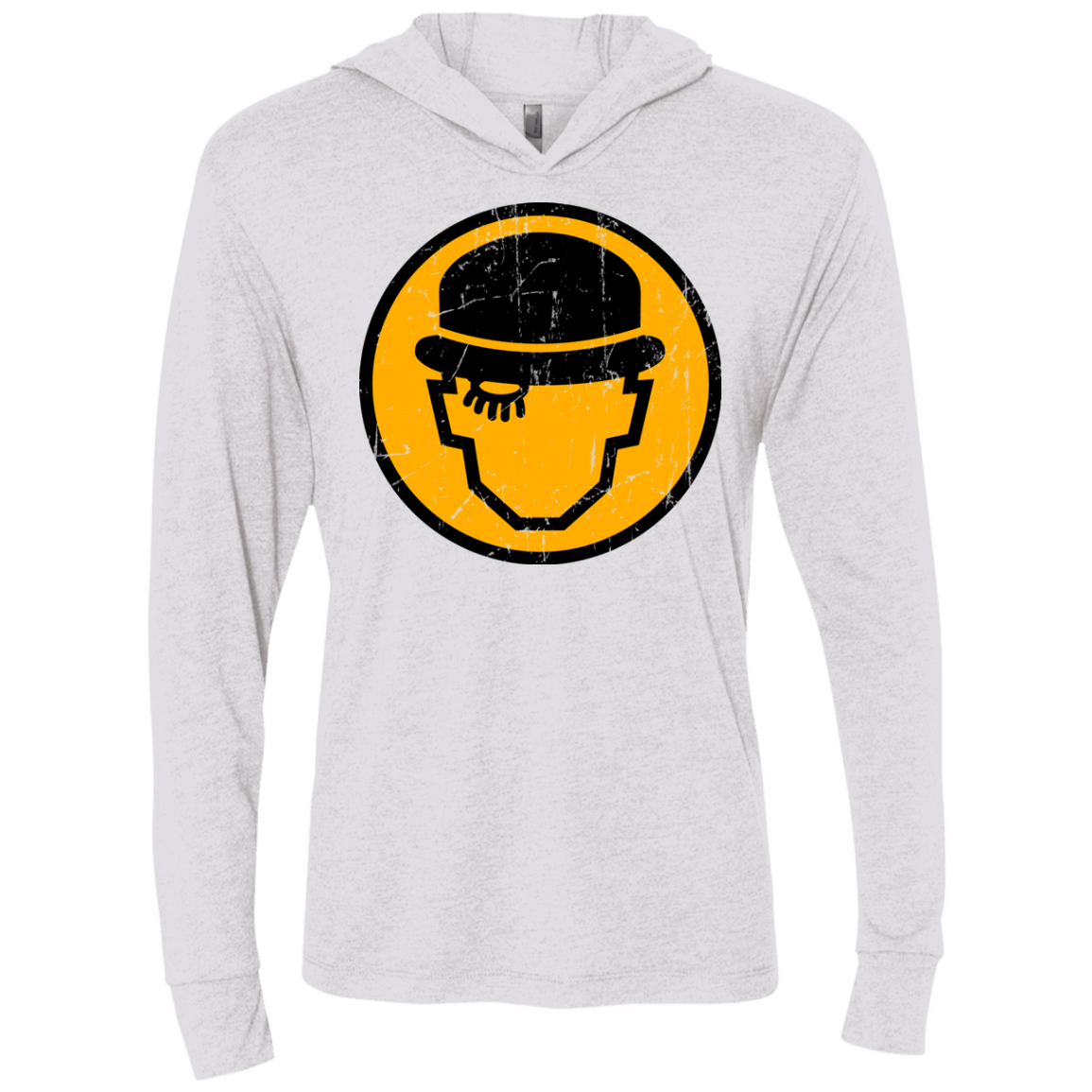 T-Shirts Heather White / X-Small Alex Sign Triblend Long Sleeve Hoodie Tee