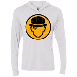 T-Shirts Heather White / X-Small Alex Sign Triblend Long Sleeve Hoodie Tee