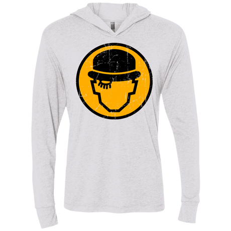 T-Shirts Heather White / X-Small Alex Sign Triblend Long Sleeve Hoodie Tee