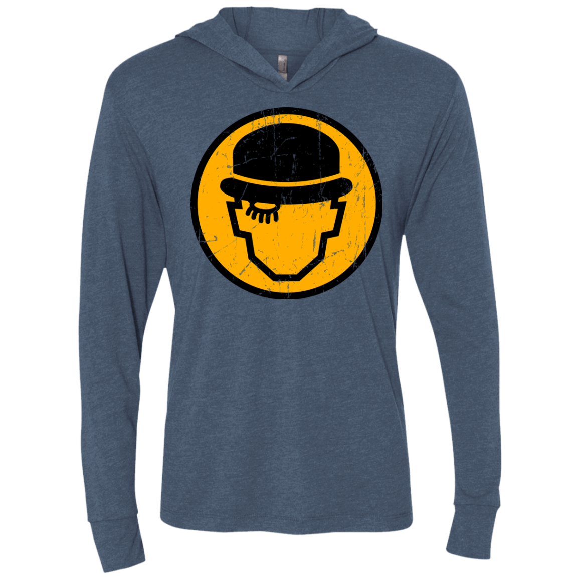 T-Shirts Indigo / X-Small Alex Sign Triblend Long Sleeve Hoodie Tee