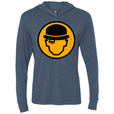 T-Shirts Indigo / X-Small Alex Sign Triblend Long Sleeve Hoodie Tee