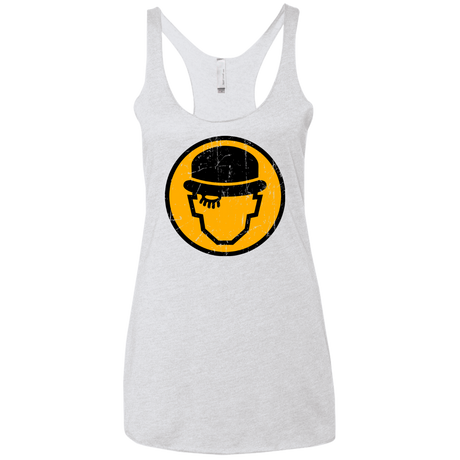 T-Shirts Heather White / X-Small Alex Sign Women's Triblend Racerback Tank