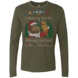 T-Shirts Military Green / Small ALF SWEATER Men's Premium Long Sleeve