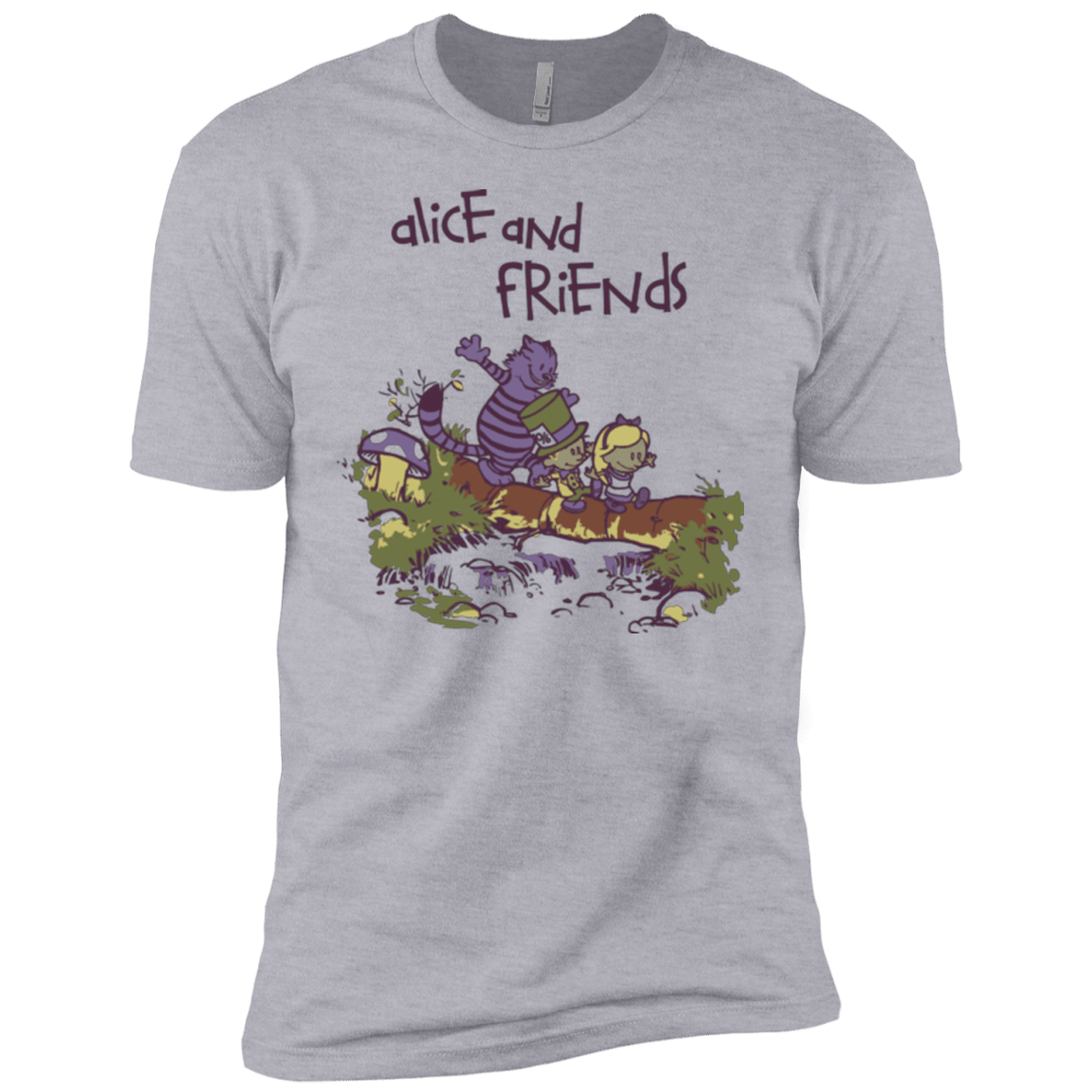 T-Shirts Heather Grey / YXS Alice and Friends Boys Premium T-Shirt