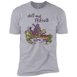 T-Shirts Heather Grey / YXS Alice and Friends Boys Premium T-Shirt